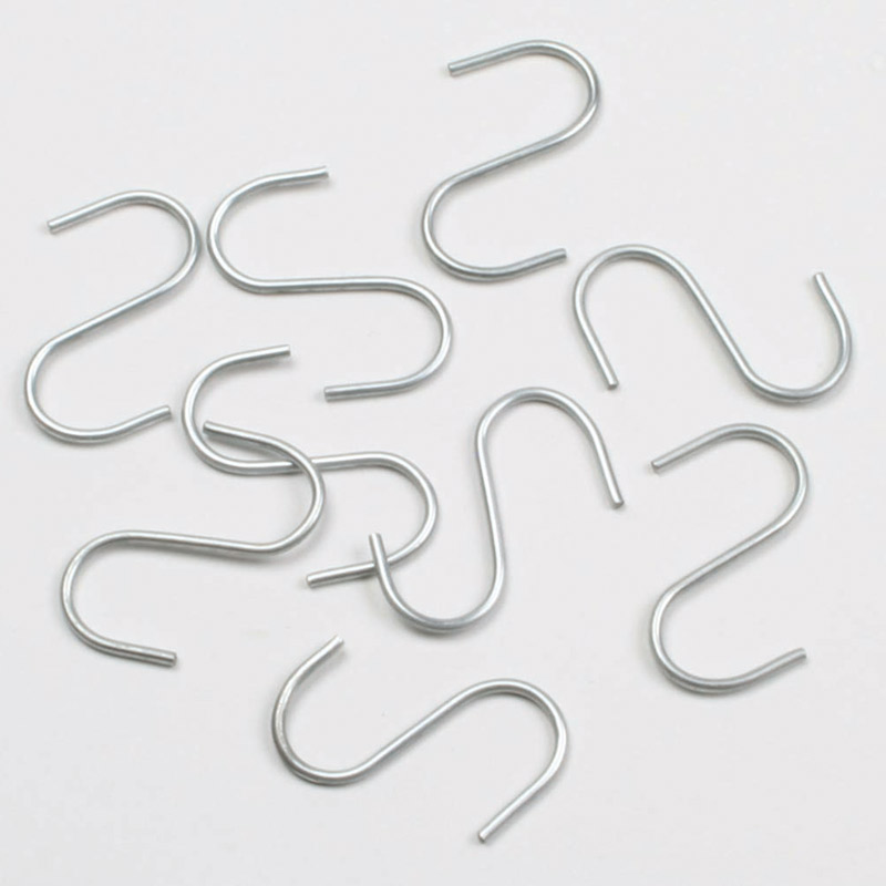  SumDirect S Hooks for Hanging - 25P 3inch Stainless Steel S  Shaped Hooks,Metal Silver S Hooks : Home & Kitchen